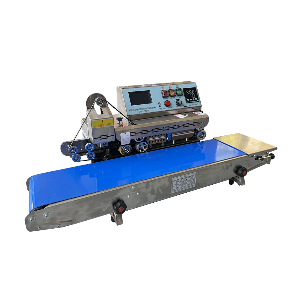 sealing machine with inkjet printing