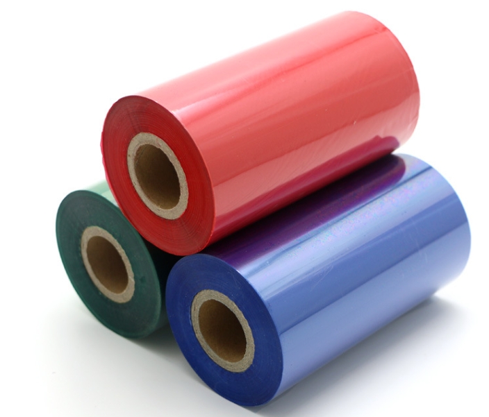 Choosing the thermal ribbon to make specific sign for your adhesive label