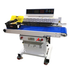 Plastic bag kraft paper bag heat sealing machine with locator spray code Inkjet printer