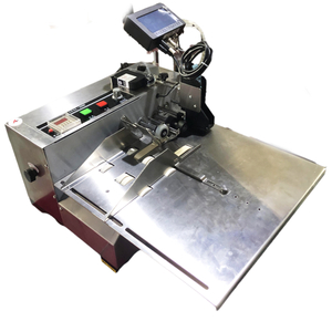 Friction coding machine with inkjet printing