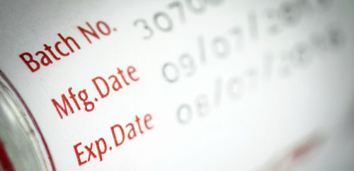 How to print expiry date on products