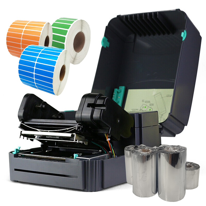 What are the different types of printing ribbons?