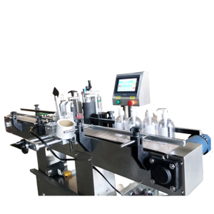 Rolling and rubbing type Round bottle labeling machine