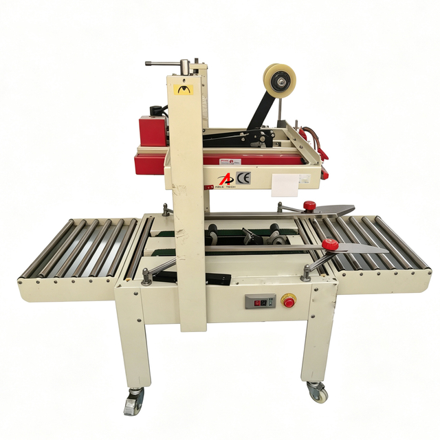 Automatic Carton Sealing Machine for Top and Bottom Tape Sealing