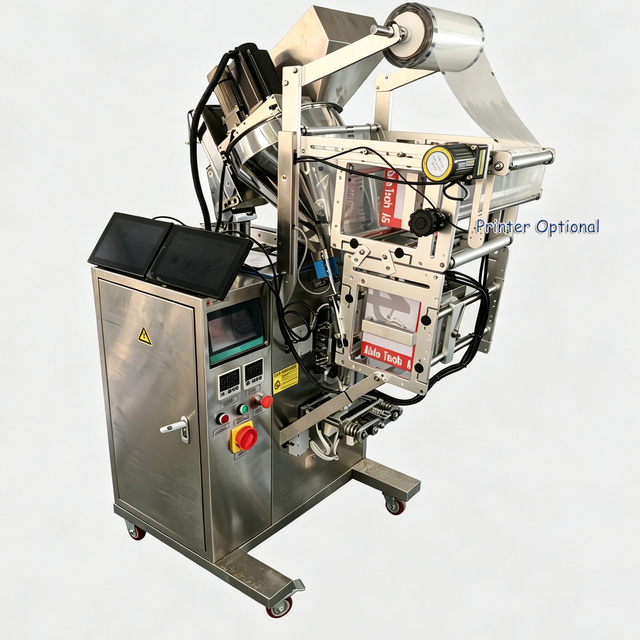 Automatic Vertical Packing Machine with Thermal Transfer Printer for Powder Packaging