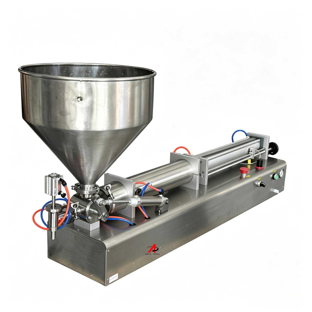 Automatic Pneumatic Piston Filling Machine for Liquid and Paste Products