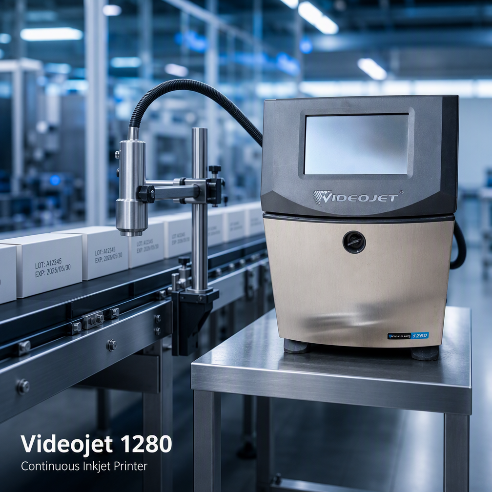 5-Minute Service, 162 m/min Output: What the Videojet 1280 Actually Delivers